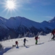 Skitourengenuss mit Bergführer aus dem Wipptal in der "stressfreien Zone" Almi's Berghotel in Obernberg, Tirol.