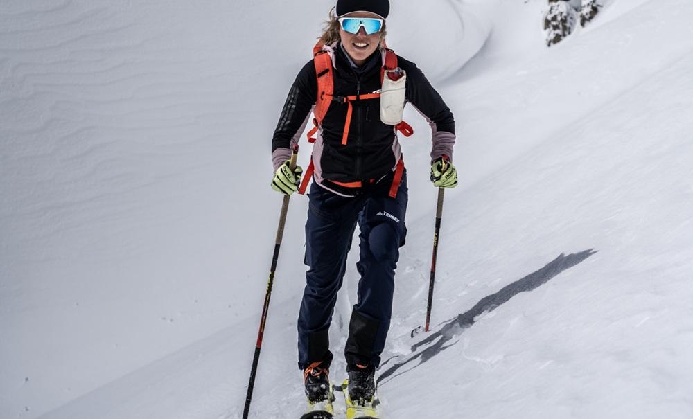 Berführerin Laura Dahlmeier aus der Olympiastadt Garmisch unternimmt eine spezielle Skitourenwoche bei uns im Wipptal