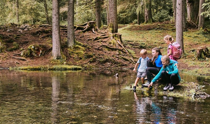 Wassererlebnis in Tirol findet man im stillen Obernberg im Wipptal
