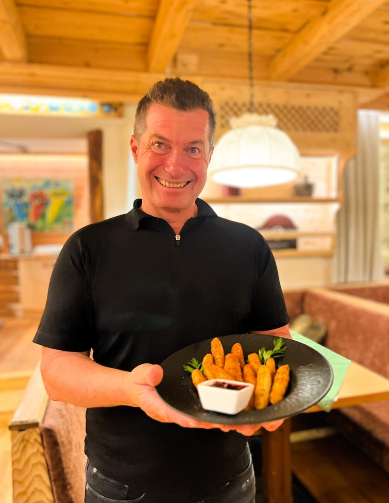 Geheimrezept von Chef Seppi mit Sauermilch-Graukäse von der Steineralm