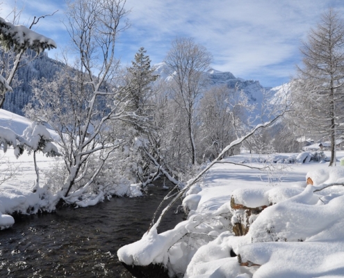Obernberg Seebach Winter Tirol (c) Almis Berghotel